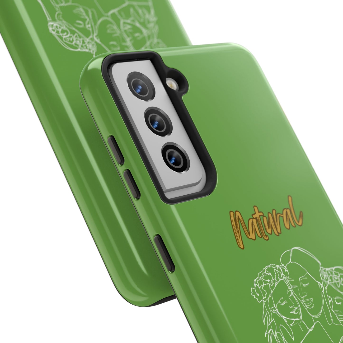 Natural Woman Me & My Girls (WL)Tough Phone Cases GREEN