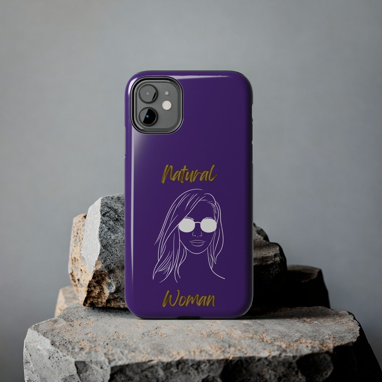 Natural Woman Shades (WL)Tough Phone Cases PURPLE