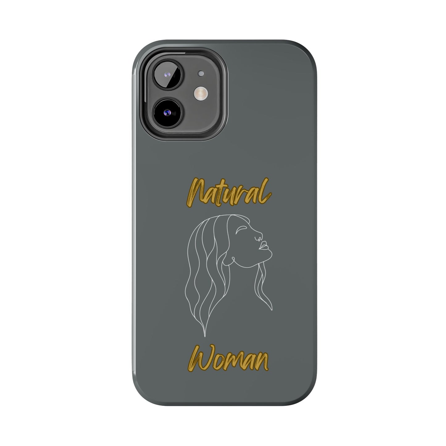 Natural Woman Breeze On Face (WL)Tough Phone Cases DARK GREY