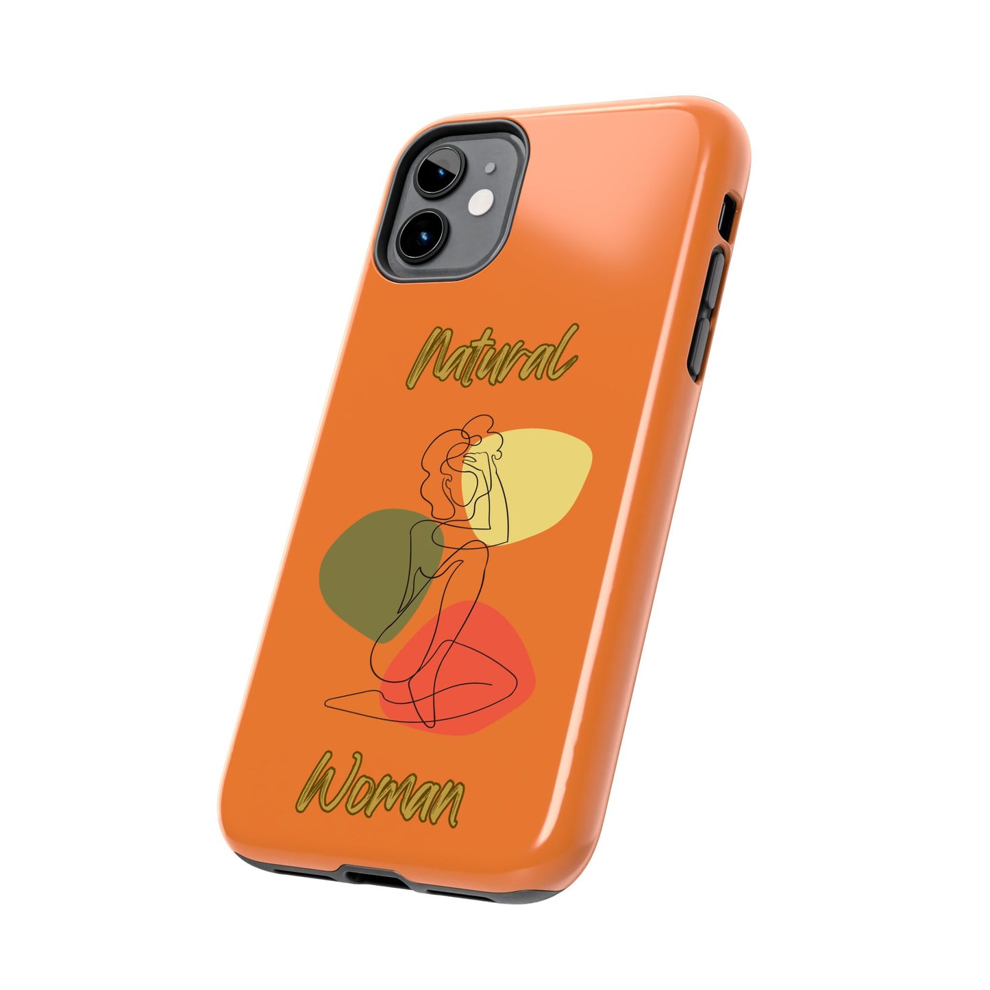 Natural Woman Colorful Pose (BL)Tough Phone Cases CRUSTA