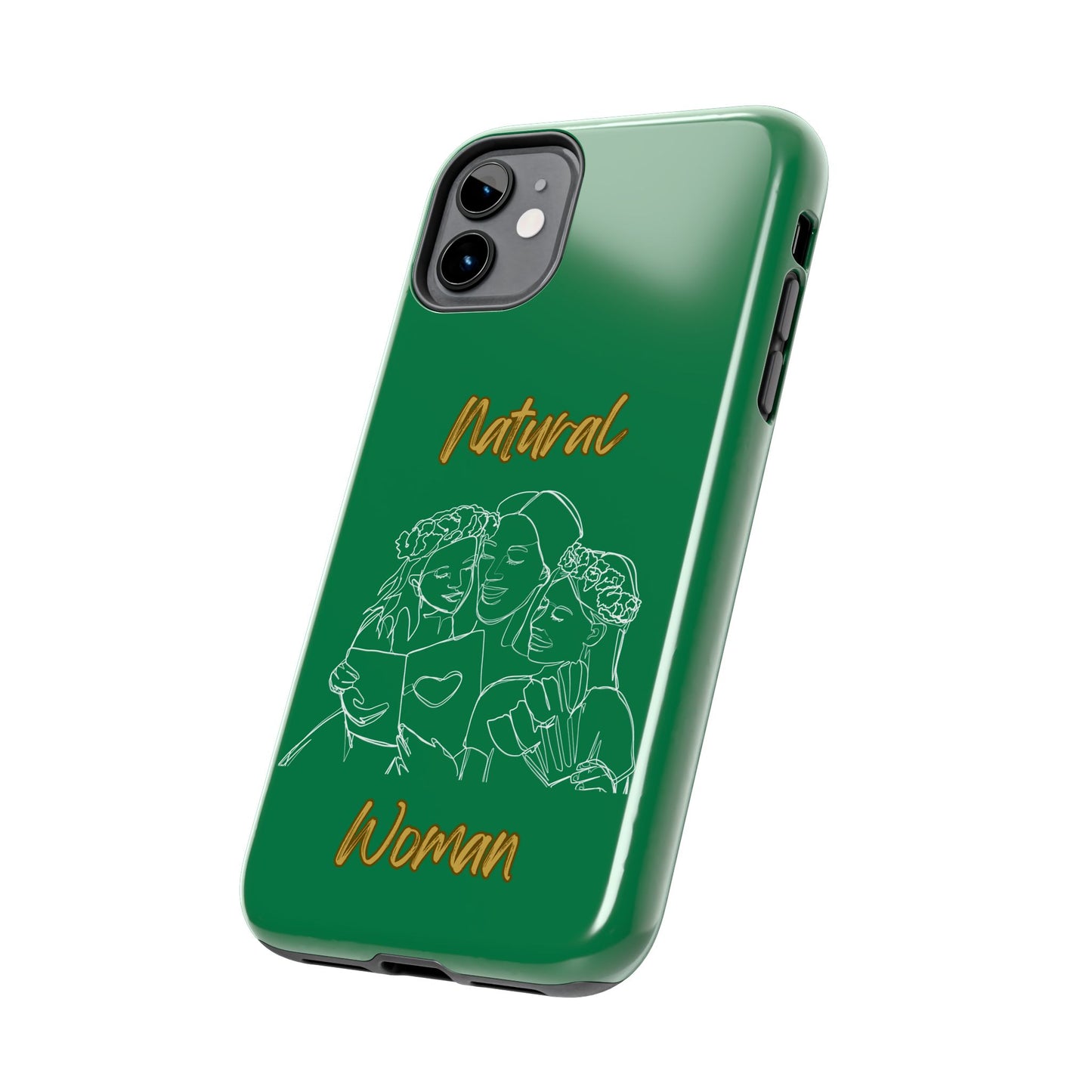 Natural Woman Me & My Girls (WL)Tough Phone Cases DARK GREEN