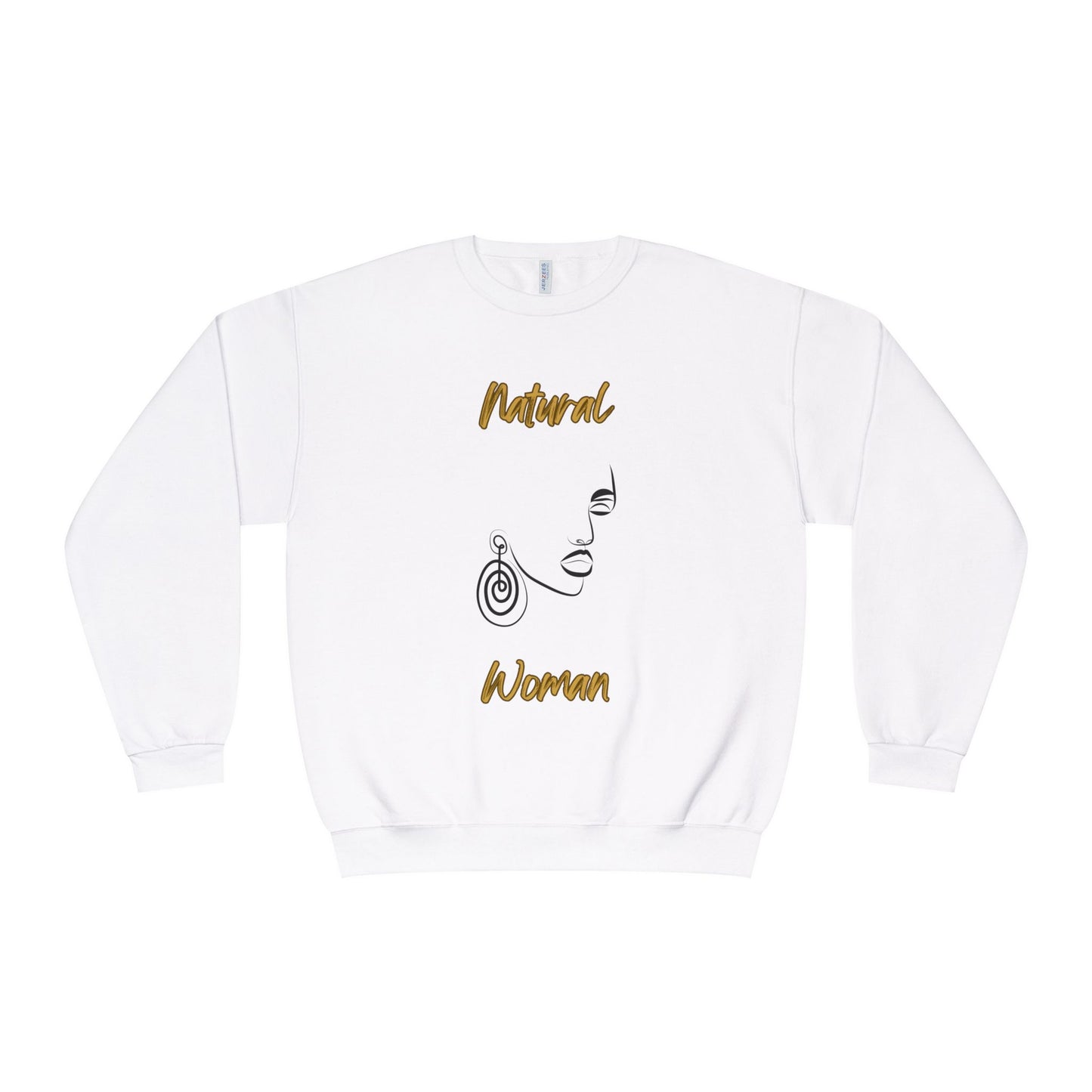 Natural Woman Music In My Soul (BL) Crewneck Sweatshirt