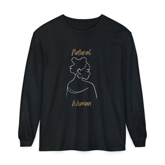 Natural Woman Twists (WL) Long Sleeve T-Shirt