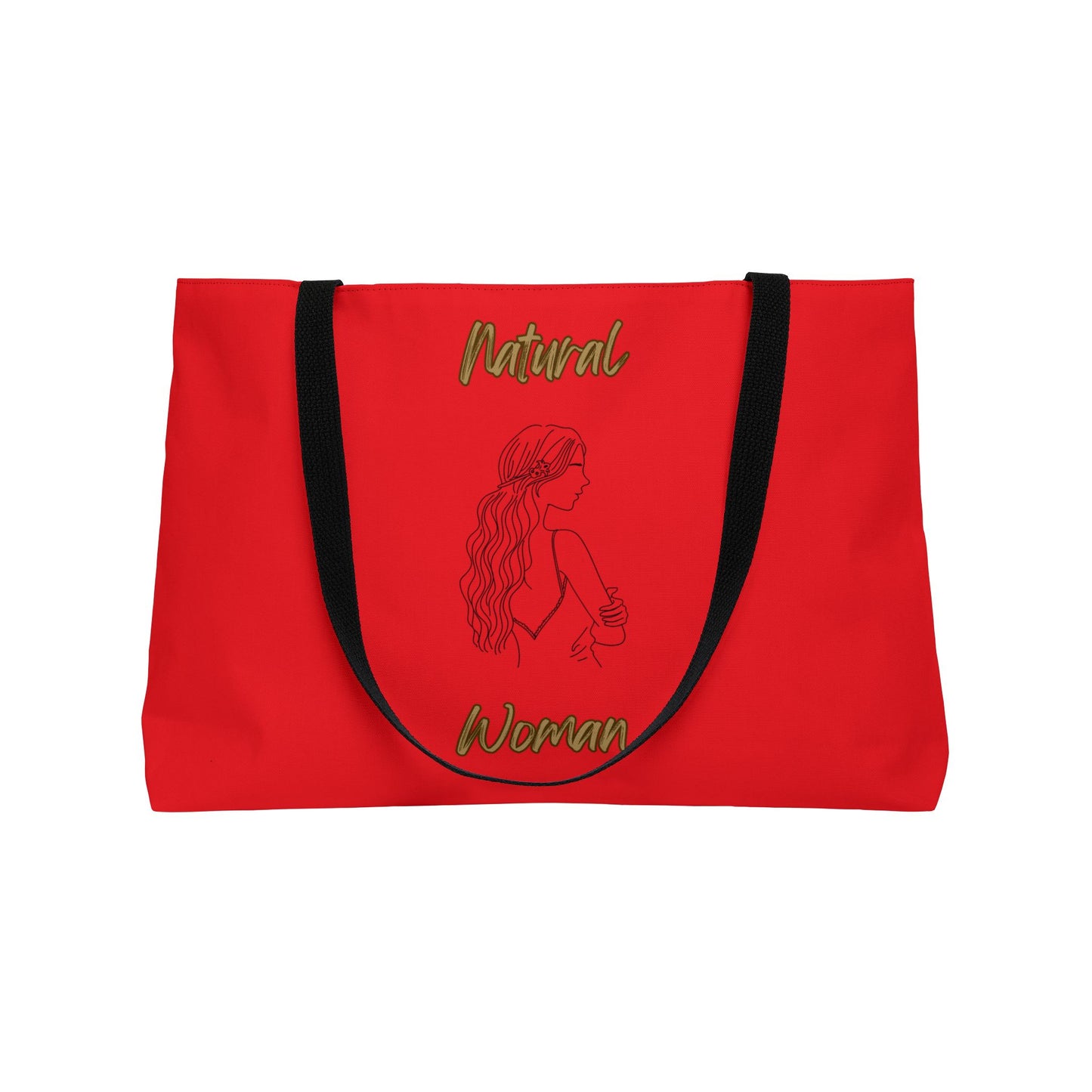 Natural Woman Young Woman (BL) Weekender Tote Bag RED