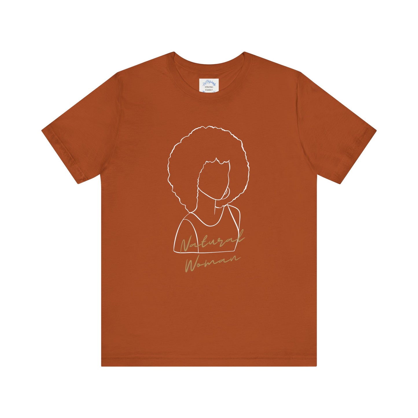 Natural Woman Afro (WL) Short Sleeve T-Shirt Express Delivery