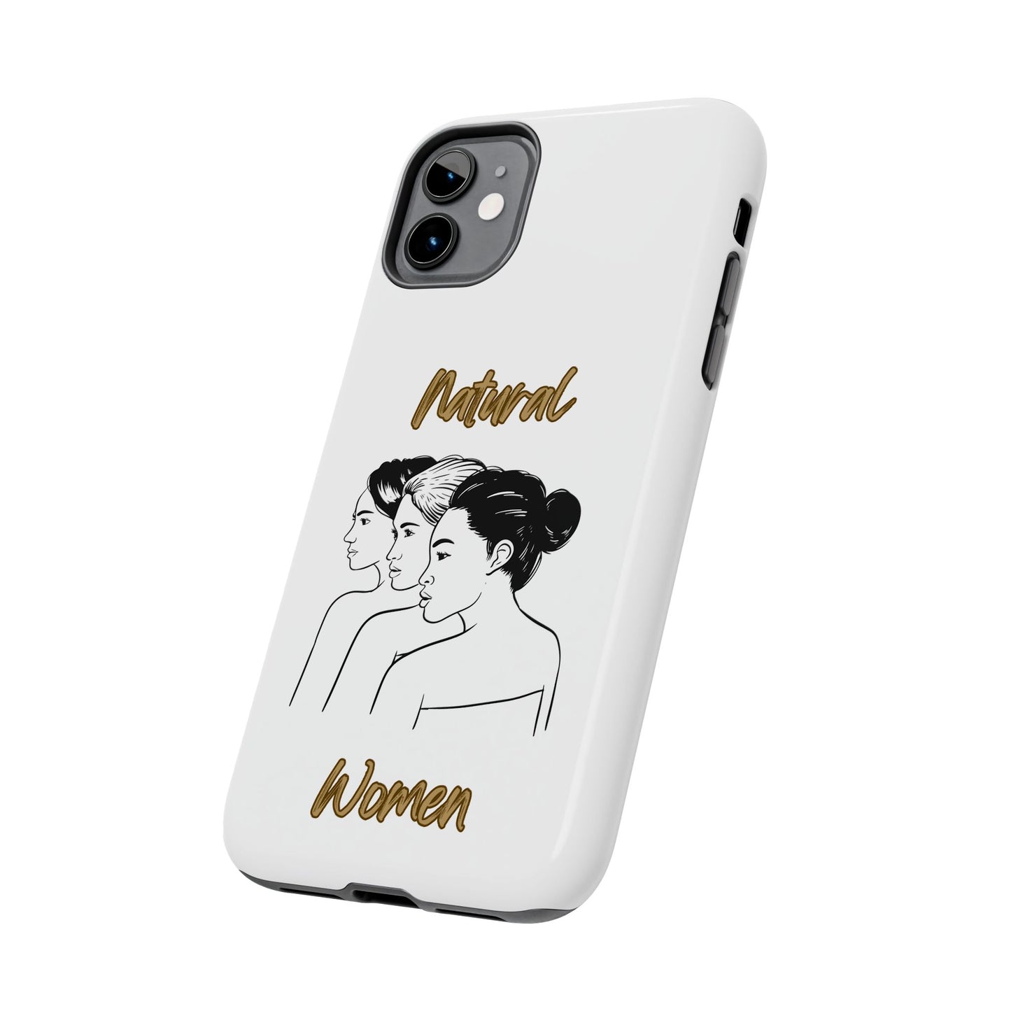 Natural Woman United Friends (BL)Tough Phone Cases WHITE