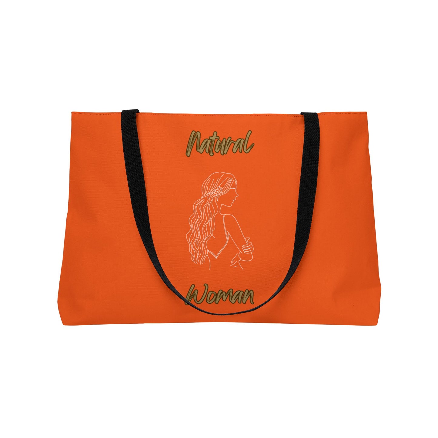 Natural Woman Young Woman (WL) Weekender Tote Bag ORANGE