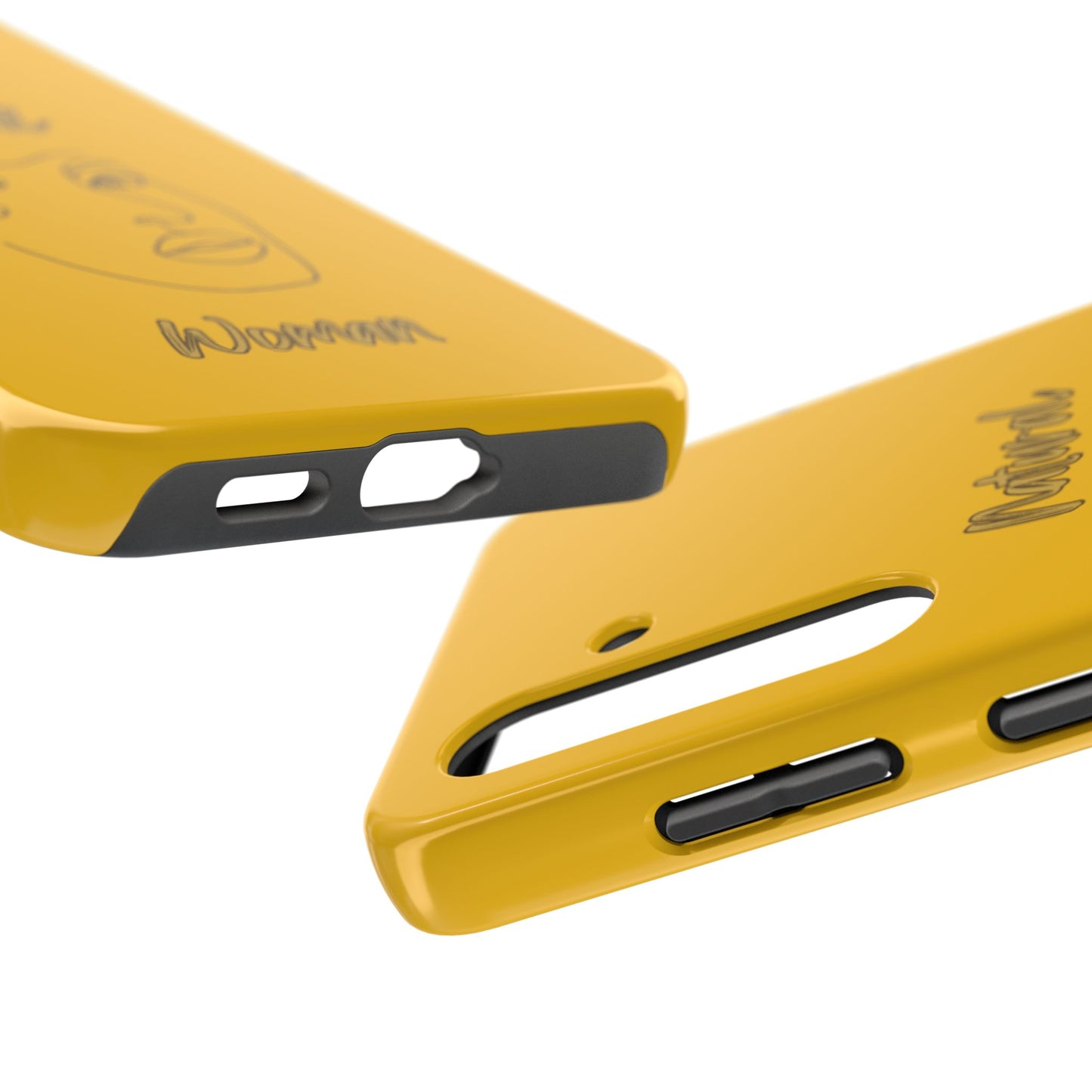 Natural Woman Peekaboo (BL)Tough Phone Cases YELLOW