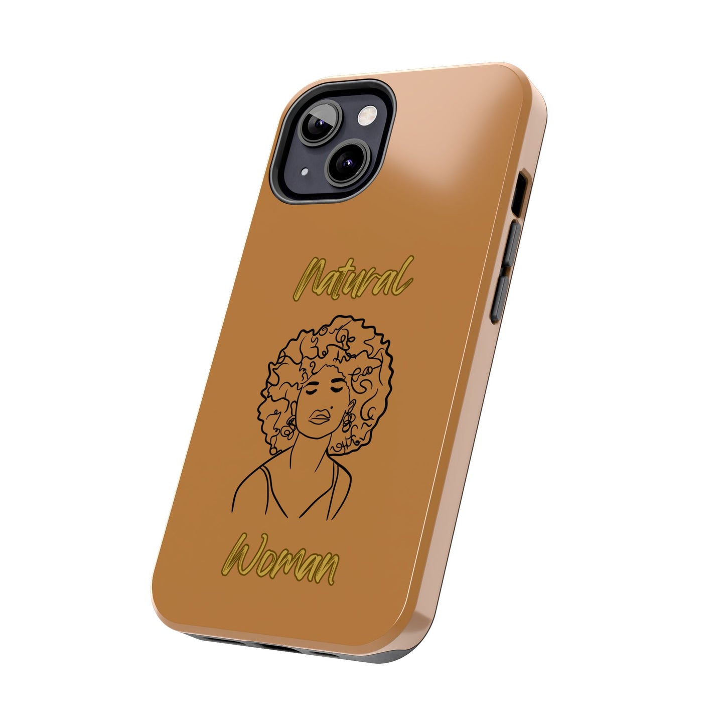 Natural Woman All About Me (BL)Tough Phone Cases LIGHT BROWN