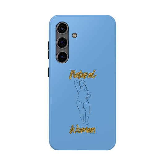 Natural Woman Looking Good (BL)Tough Phone Cases LIGHT BLUE