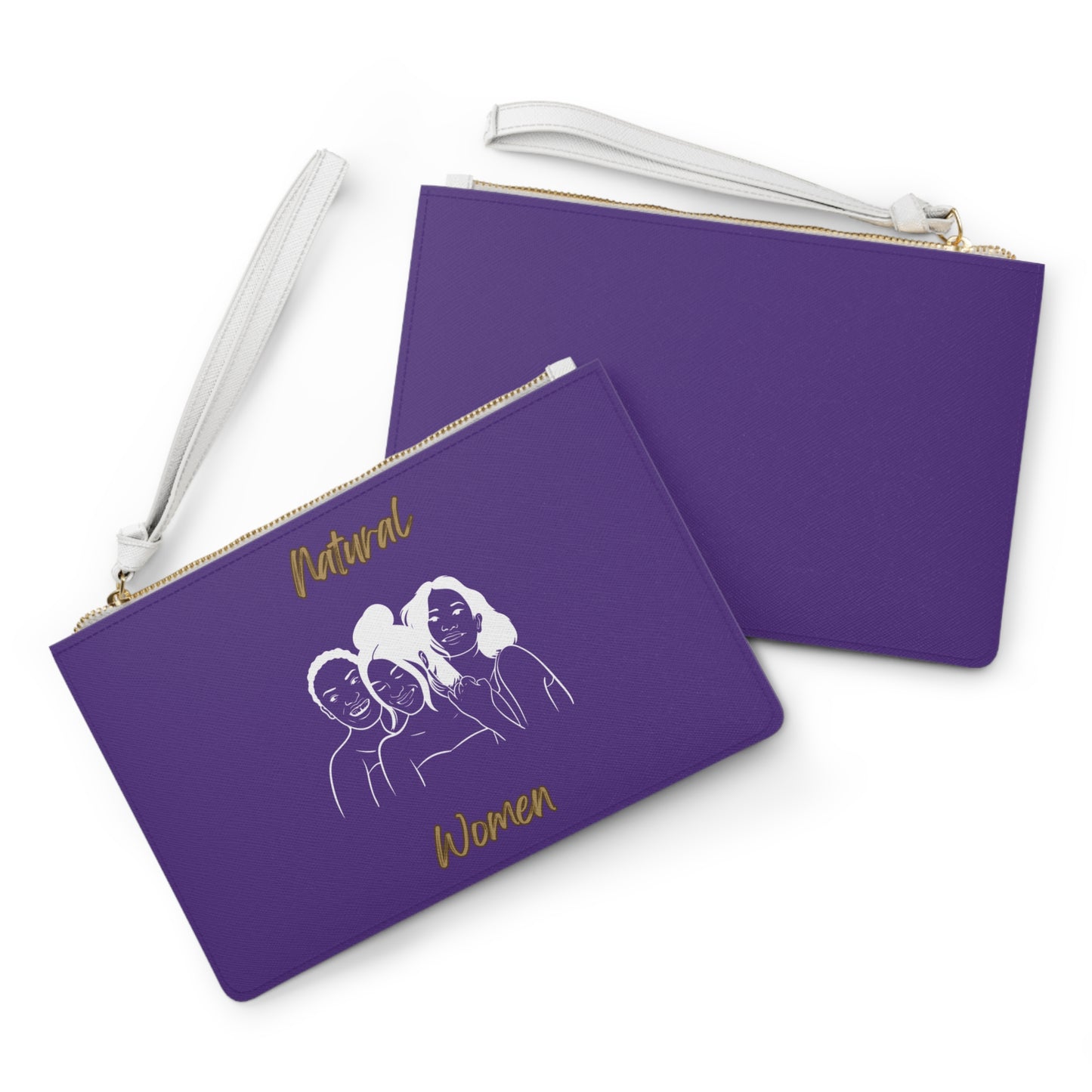 Natural Women Laughing Friends (WL) Clutch Bag PURPLE