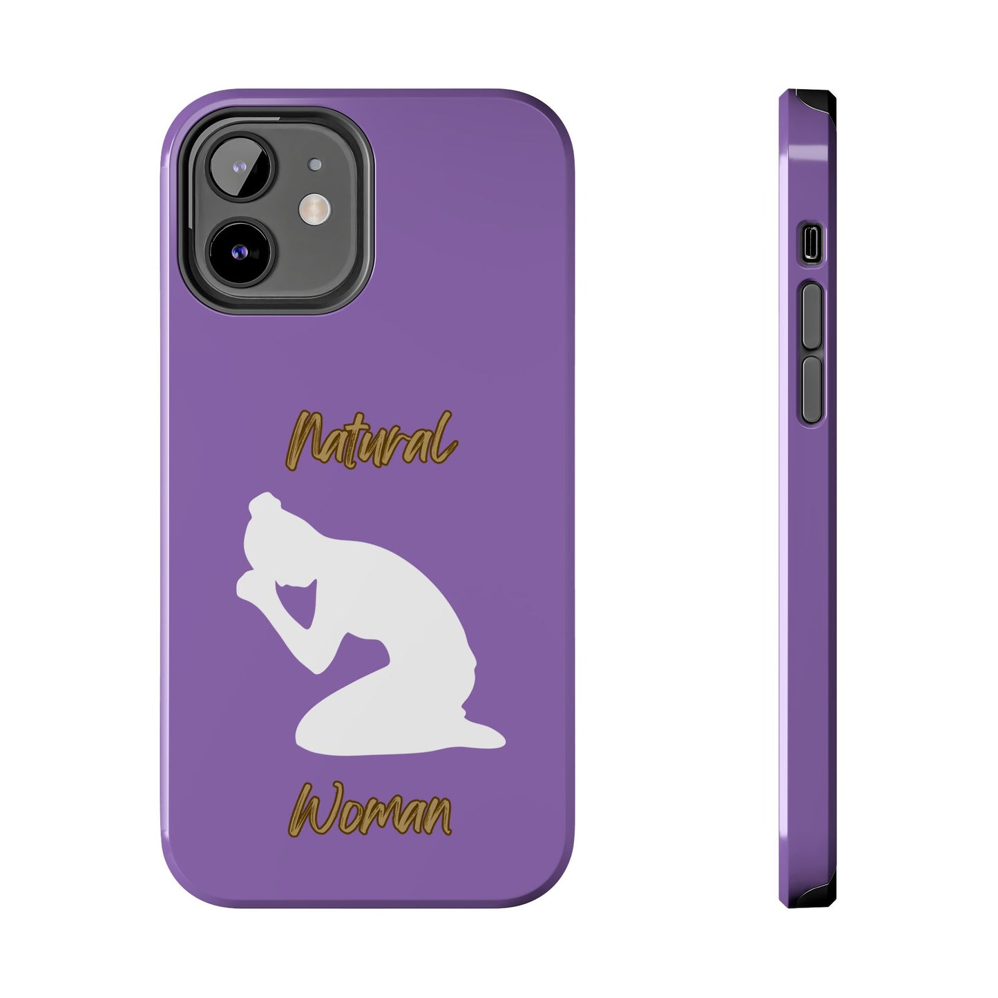 Natural Woman Pray (WL) Tough Phone Cases LIGHT PURPLE