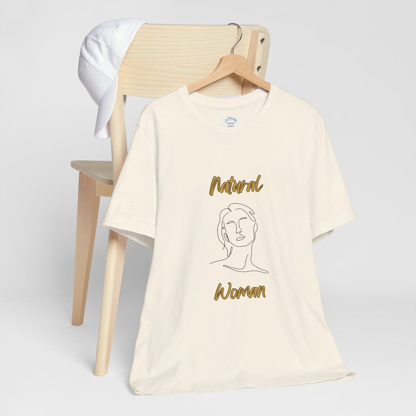 Natural Woman Hello (BL) Short Sleeve T-Shirt