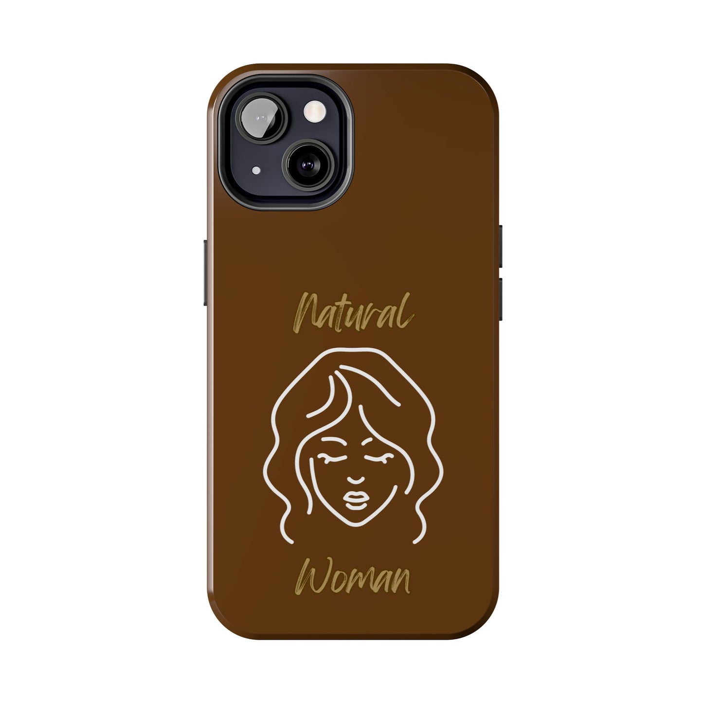 Natural Woman Modest (WL)Tough Phone Cases BROWN