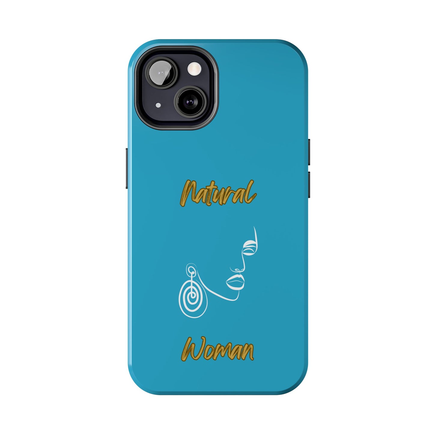 Natural Woman Music In My Soul (WL)Tough Phone Cases TURQUOISE