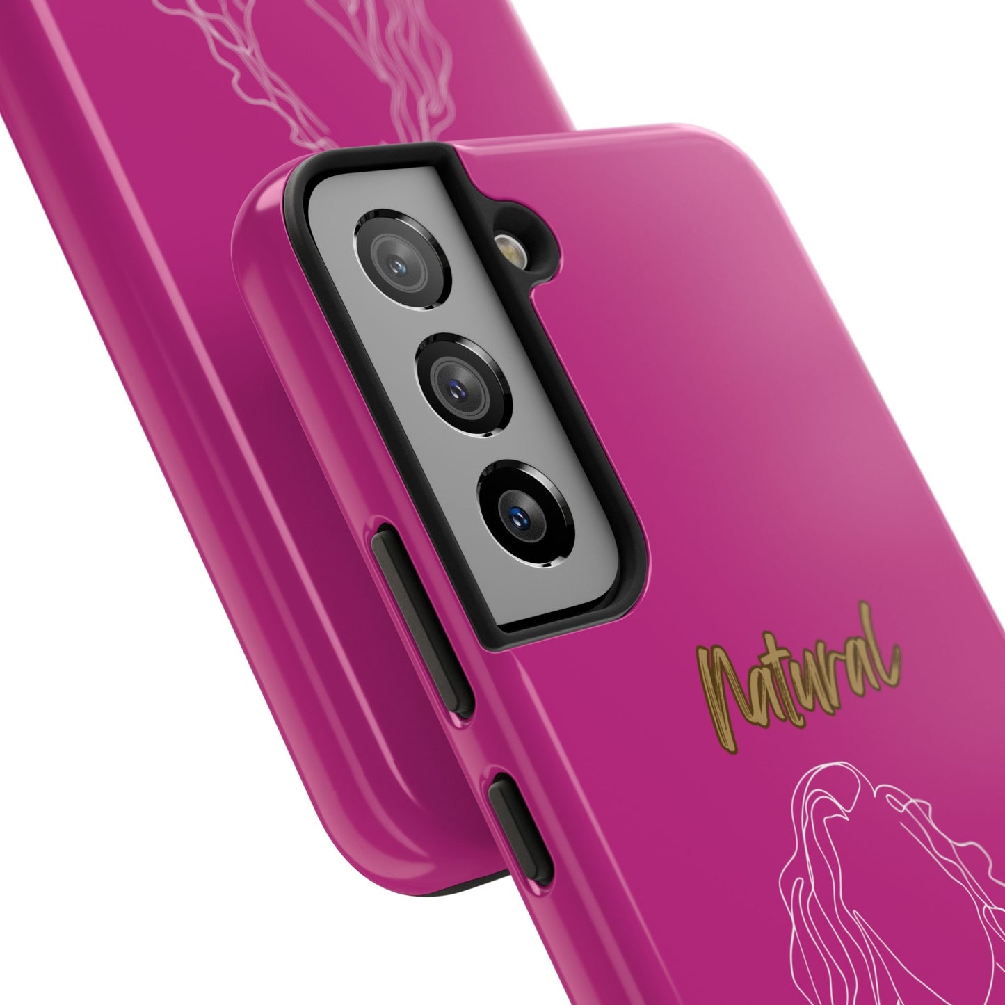 Natural Woman Relaxed (WL) Tough Phone Cases PINK
