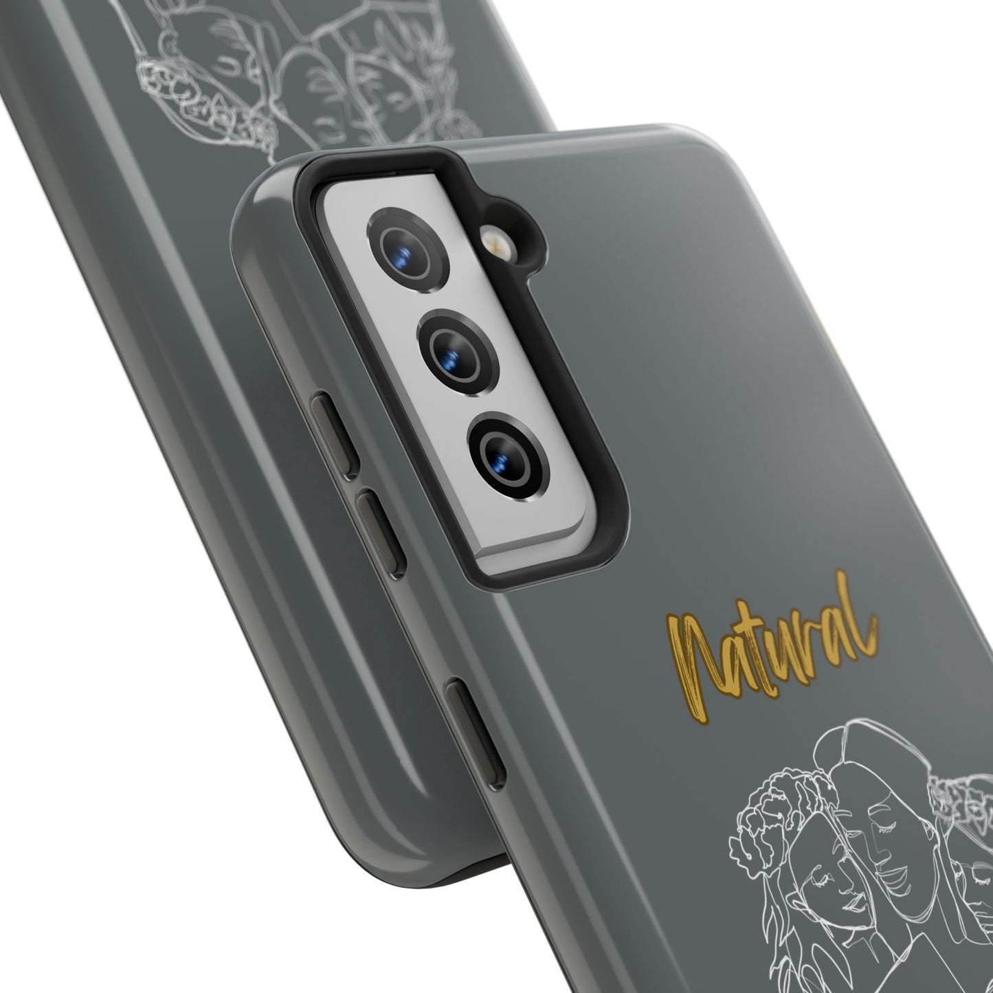Natural Woman Me & My Girls (WL)Tough Phone Cases DARK GREY