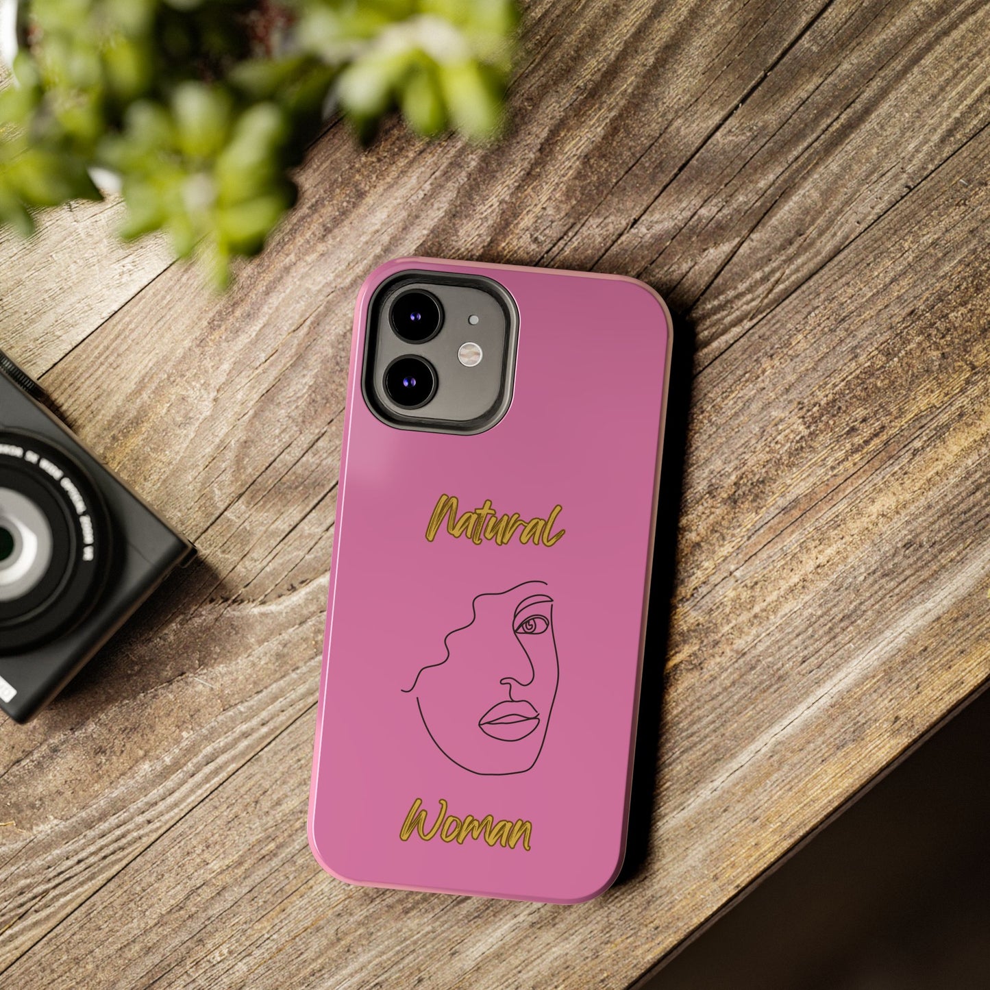Natural Woman Peekaboo (BL)Tough Phone Cases LIGHT PINK
