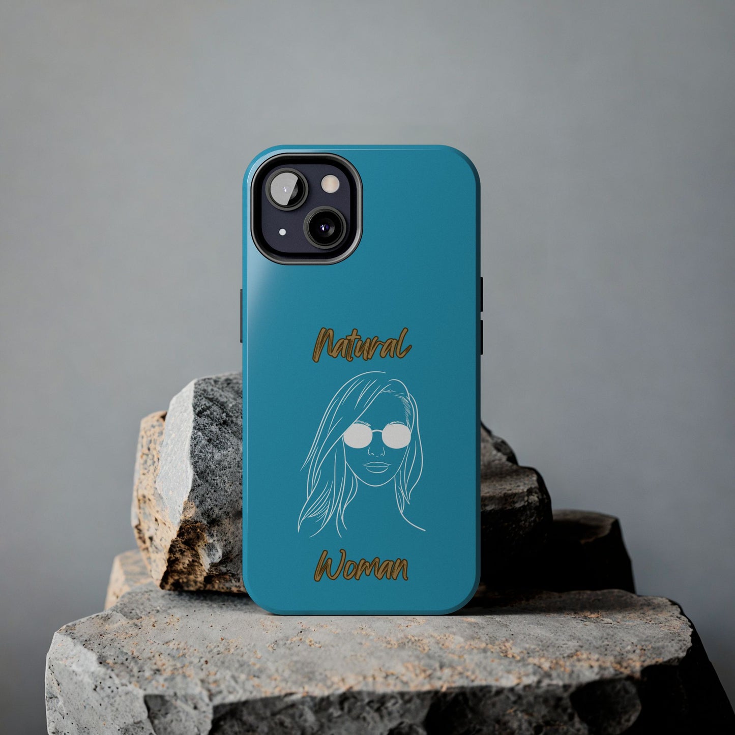 Natural Woman Shades (WL)Tough Phone Cases TURQUOISE