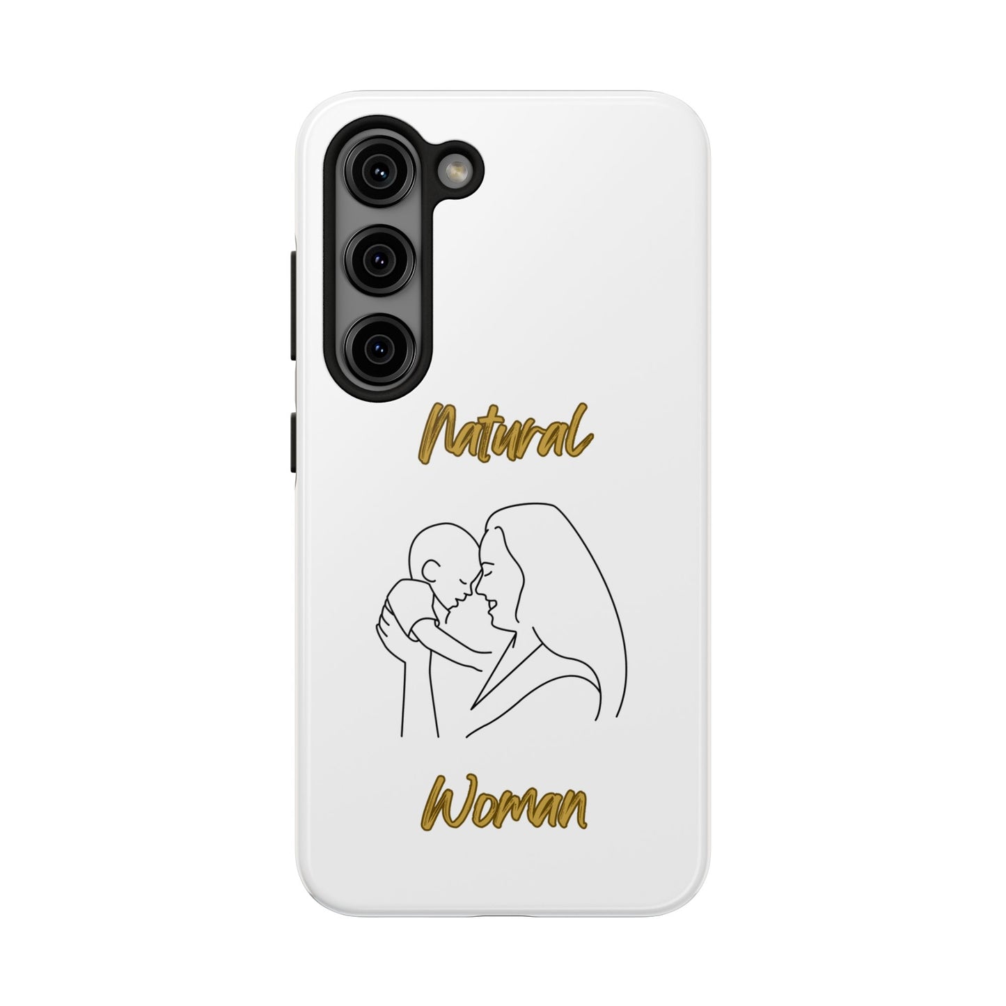 Natural Woman Joy (BL) Tough Phone Cases WHITE