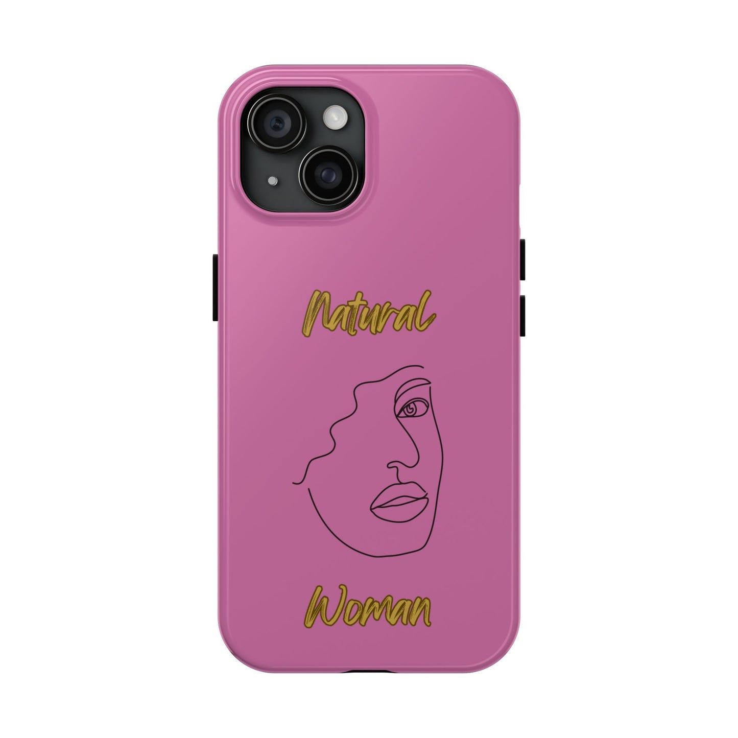 Natural Woman Peekaboo (BL)Tough Phone Cases LIGHT PINK