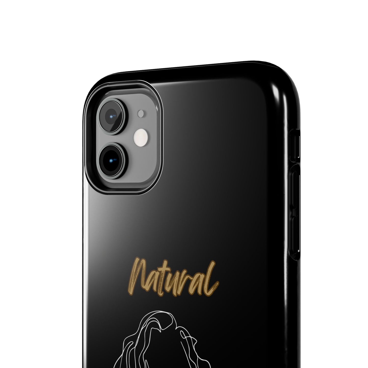 Natural Woman Relaxed (WL) Tough Phone Cases BLACK