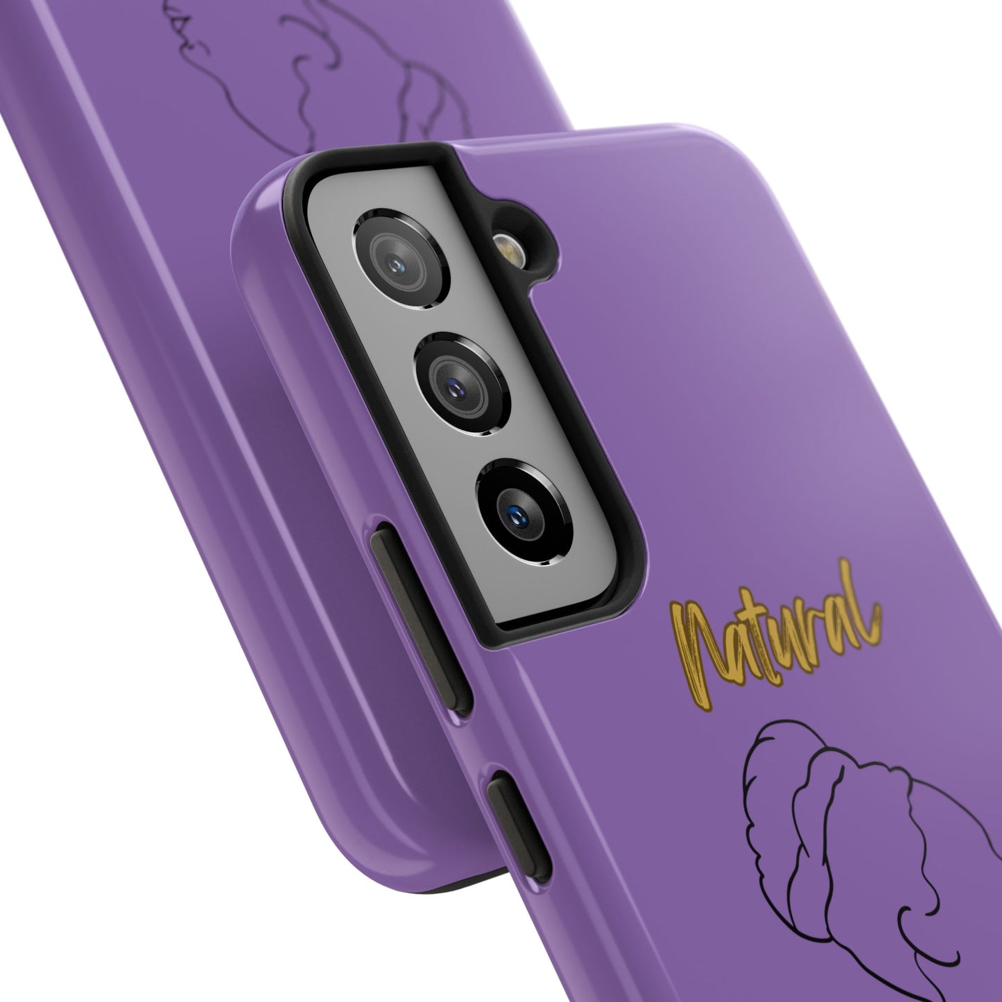 Natural Woman Mixed (BL)Tough Phone Cases LIGHT PURPLE