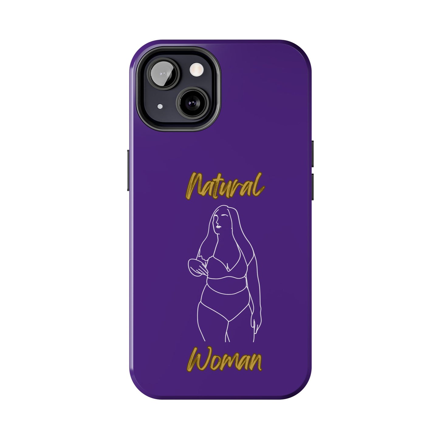 Natural Woman Full Beauty (WL)Tough Phone Cases PURPLE