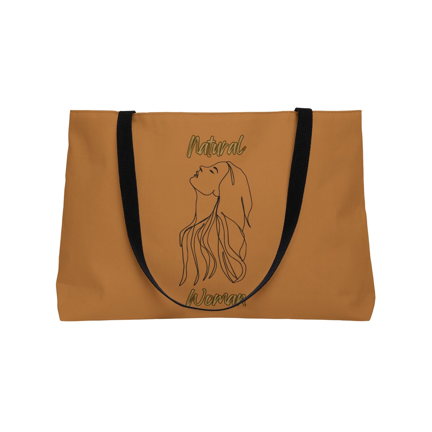 Natural Woman Appreciation (BL) WeekenderTote Bag LIGHT BROWN