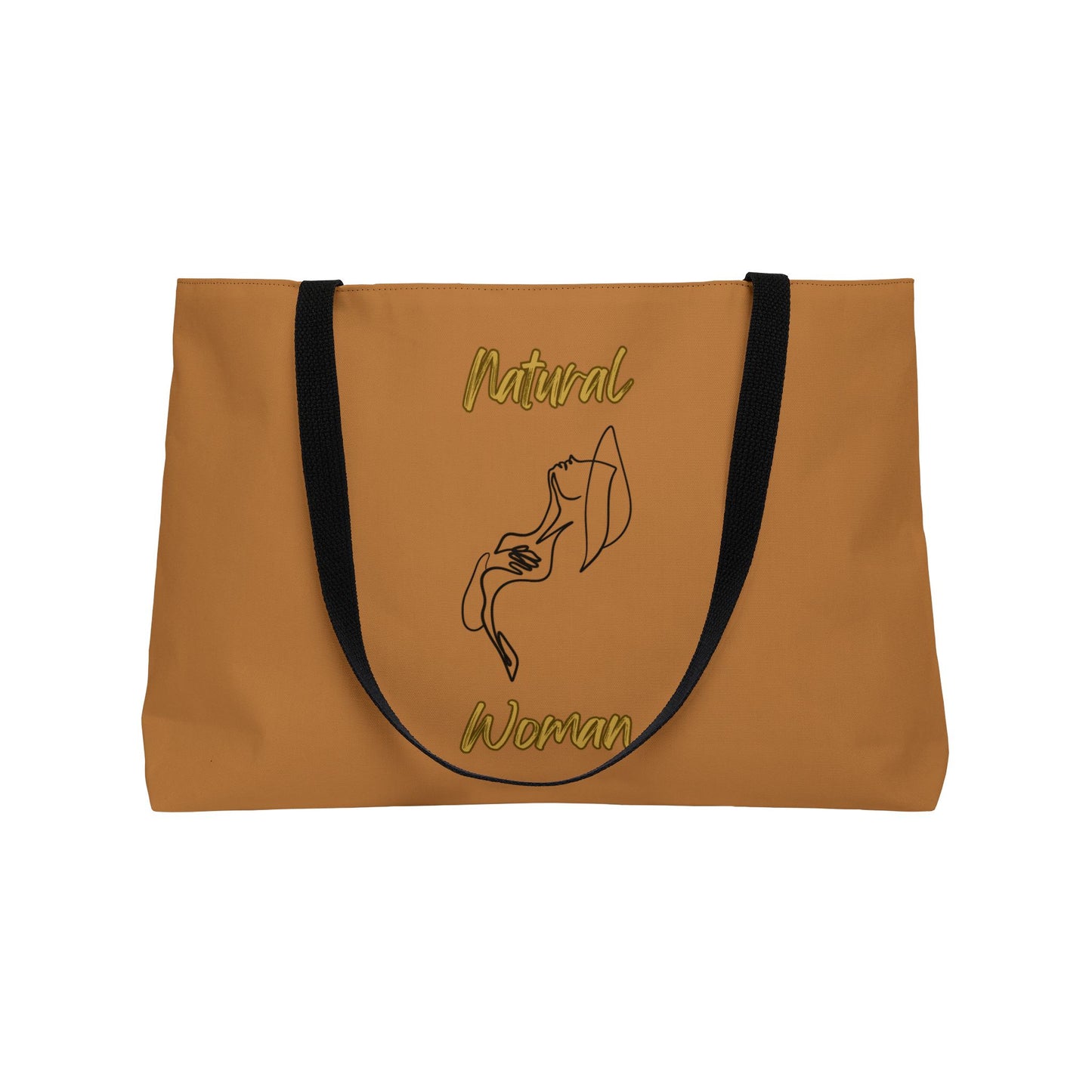Natural Woman Free (BL) Weekender Tote Bag LIGHT BROWN