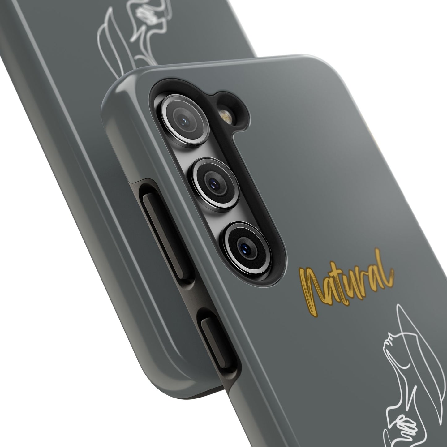 Natural Woman Free (WL)Tough Phone Cases DARK GREY