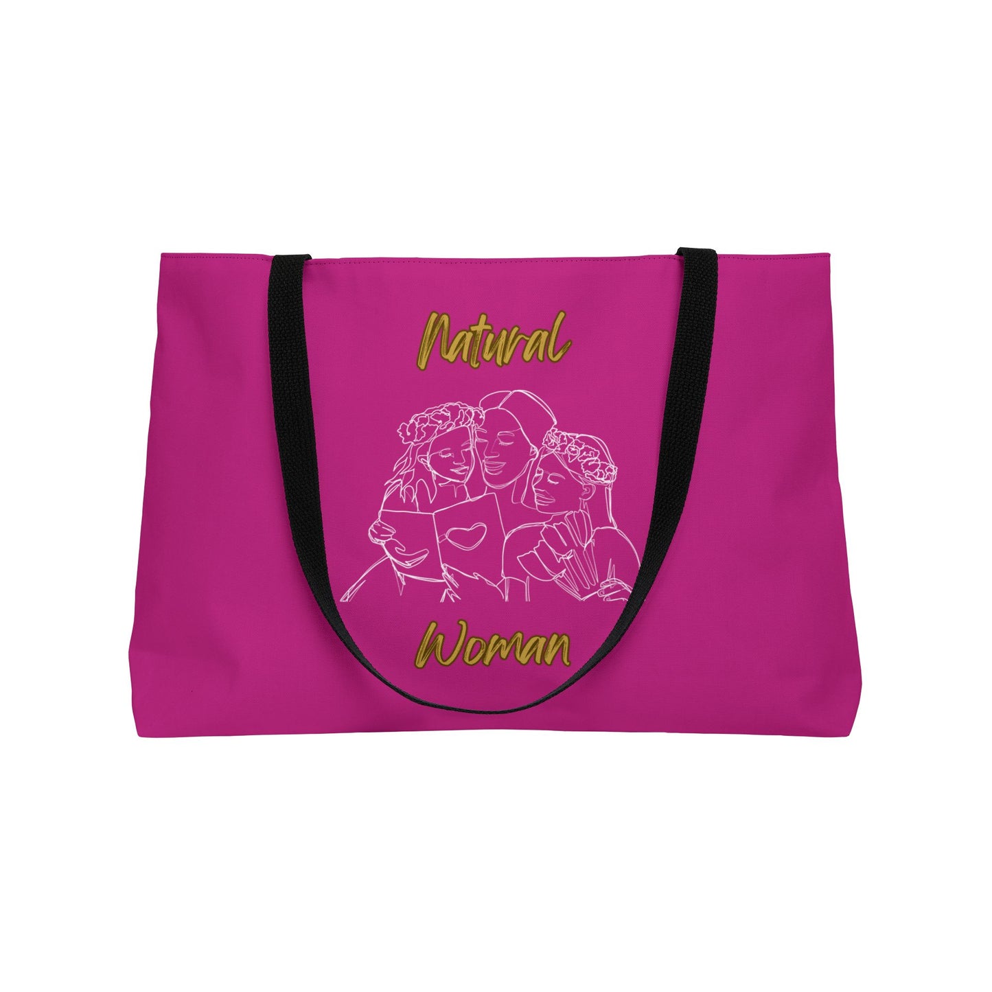 Natural Woman Me & My Girls (WL) Weekender Tote Bag PINK