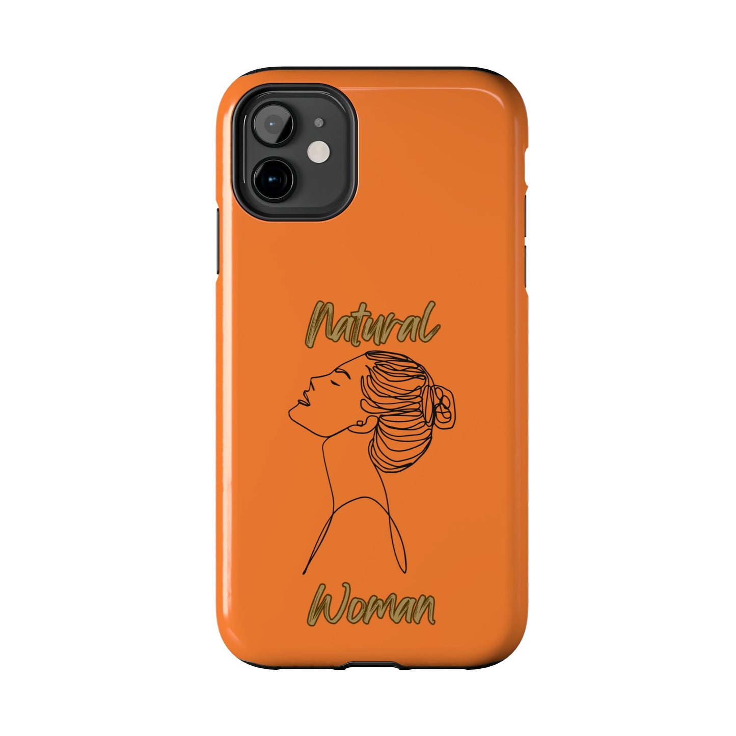 Natural Woman Wet Bun (BL) Tough Phone Cases CRUSTA