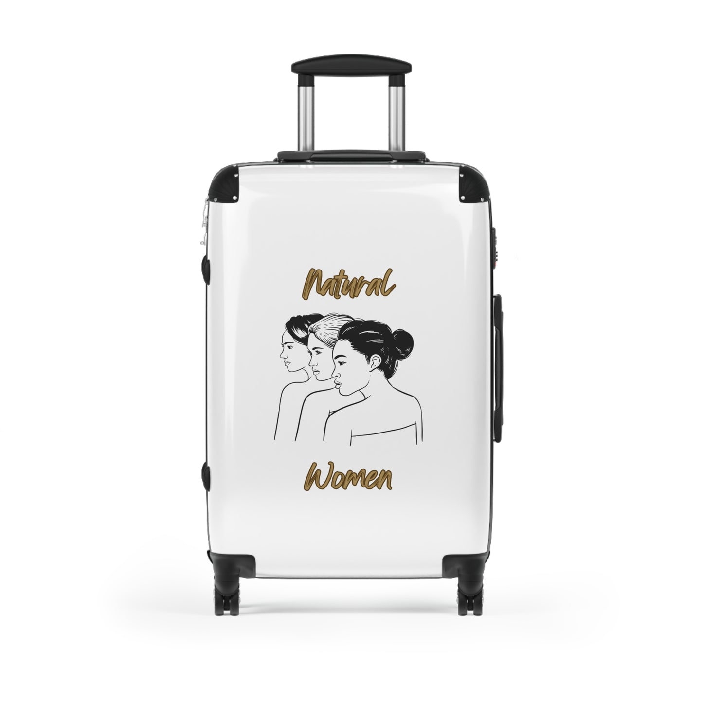 Natural Woman United Friends (BL) Suitcase WHITE