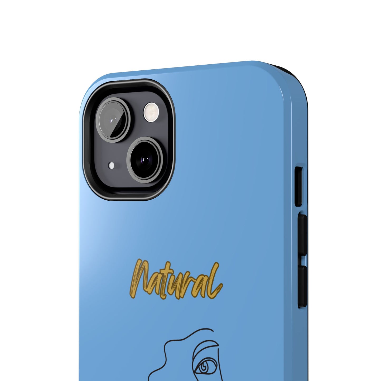 Natural Woman Peekaboo (BL)Tough Phone Cases LIGHT BLUE