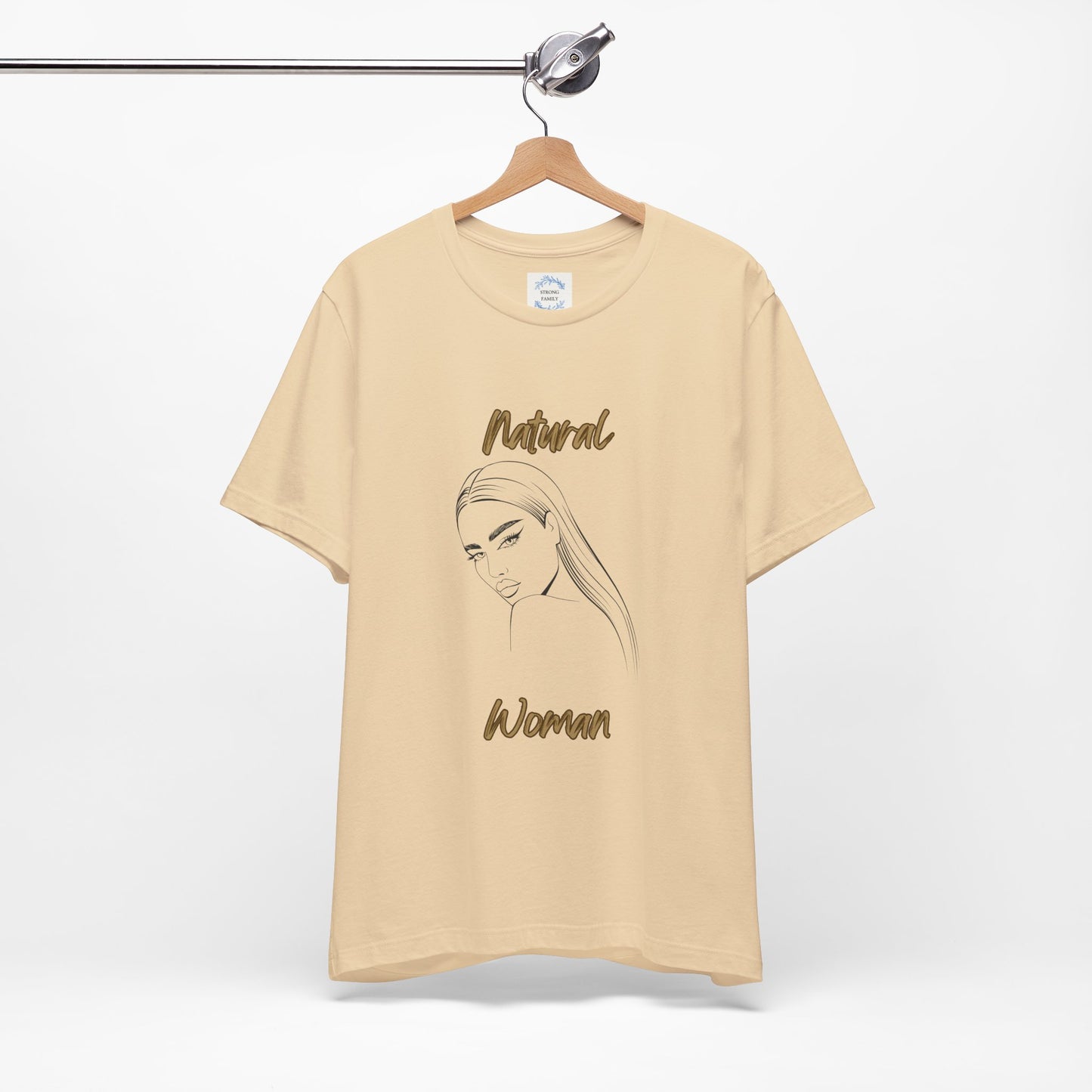 Natural Woman The Stare (BL) Short Sleeve T-Shirt