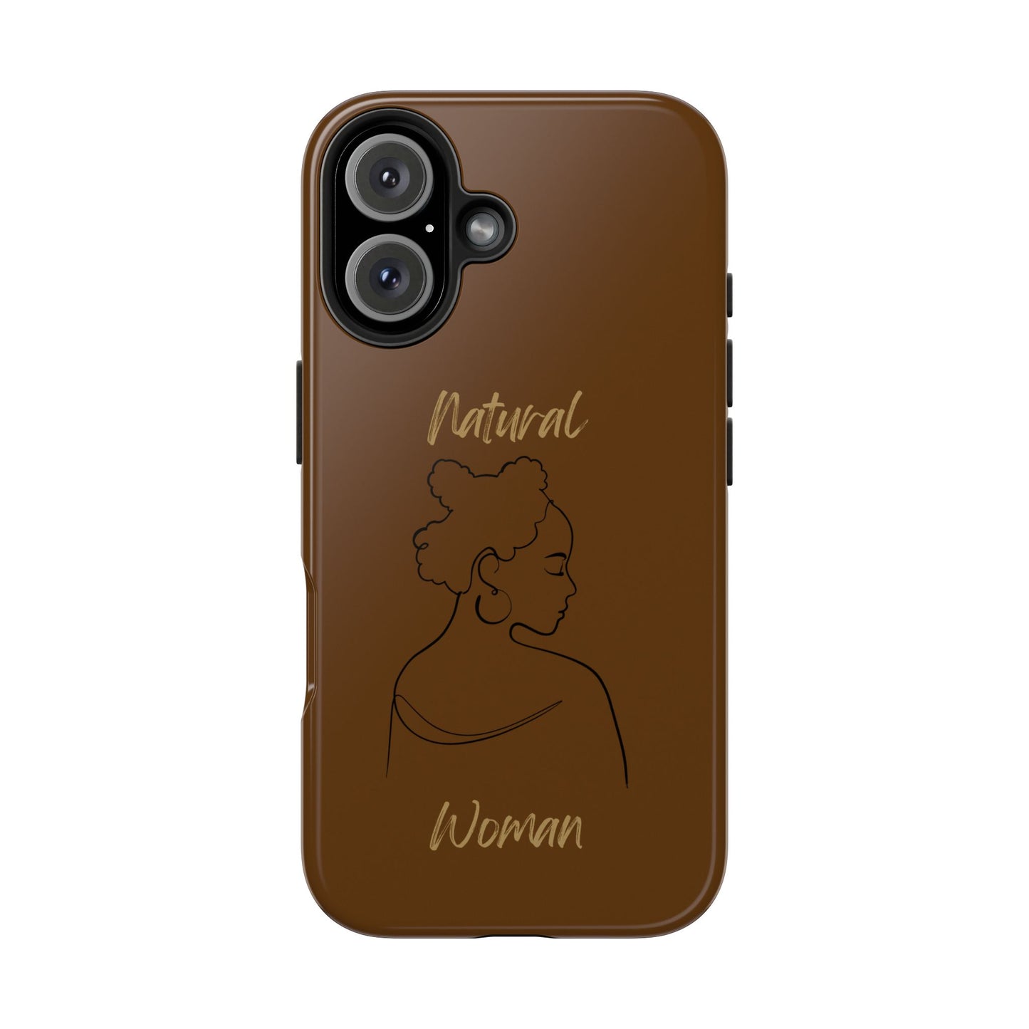 Natural Woman Twists (BL) Tough Phone Cases BROWN