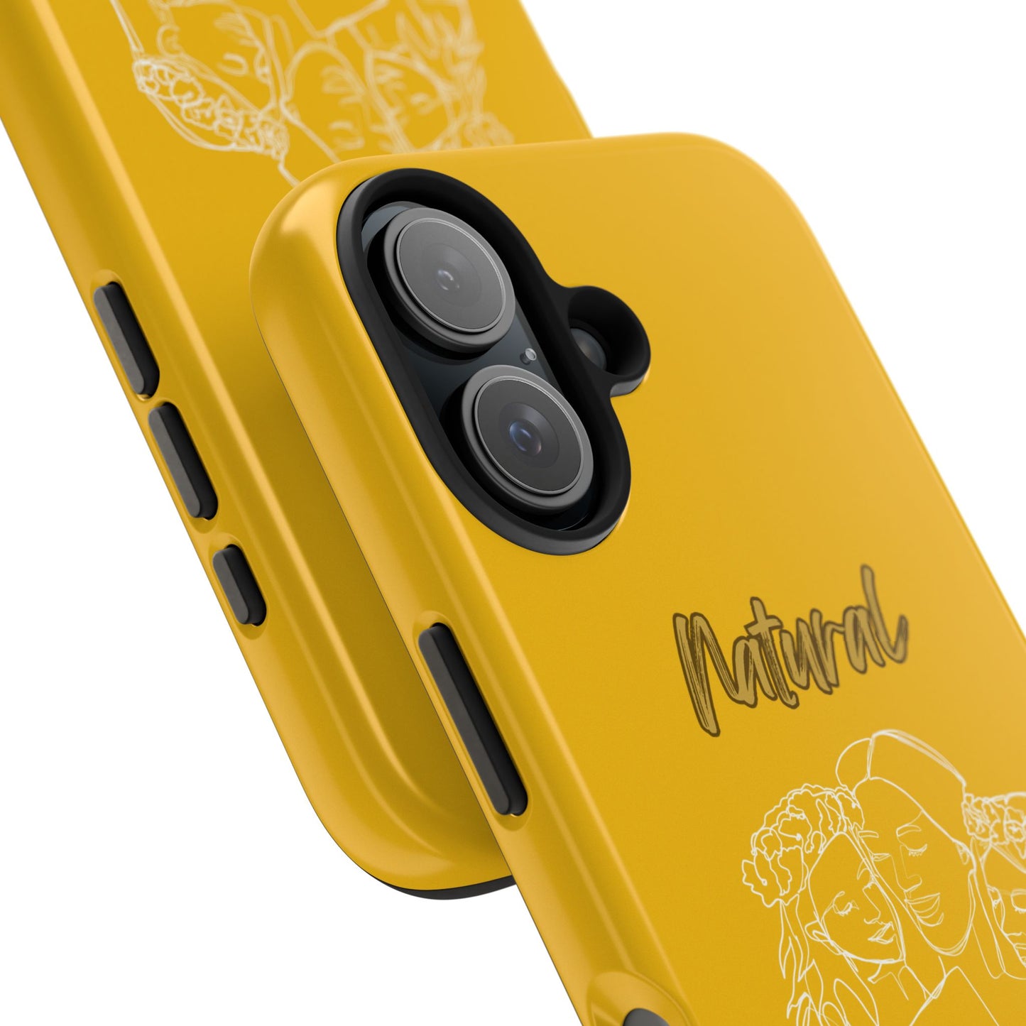 Natural Woman Me & My Girls (WL)Tough Phone Cases YELLOW