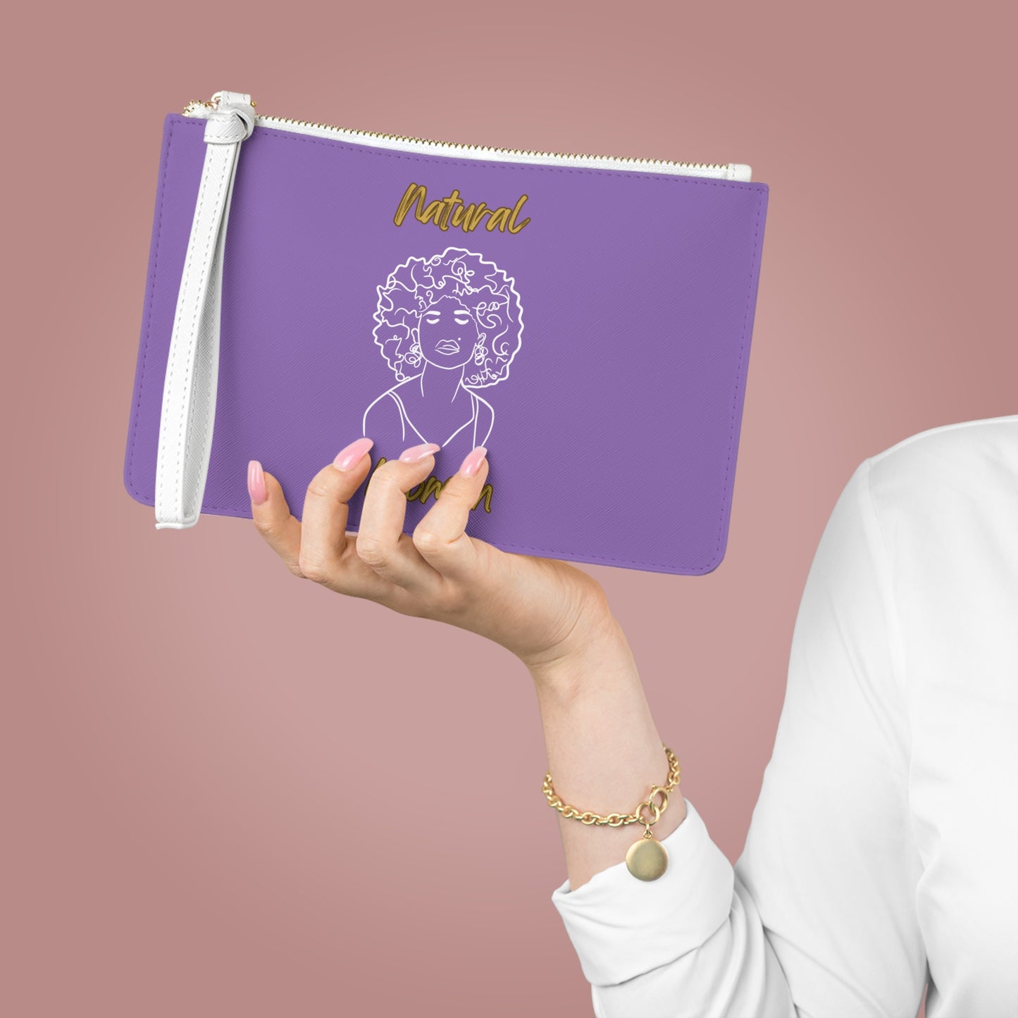 Natural Woman All About Me (WL) Clutch Bag LIGHT PURPLE