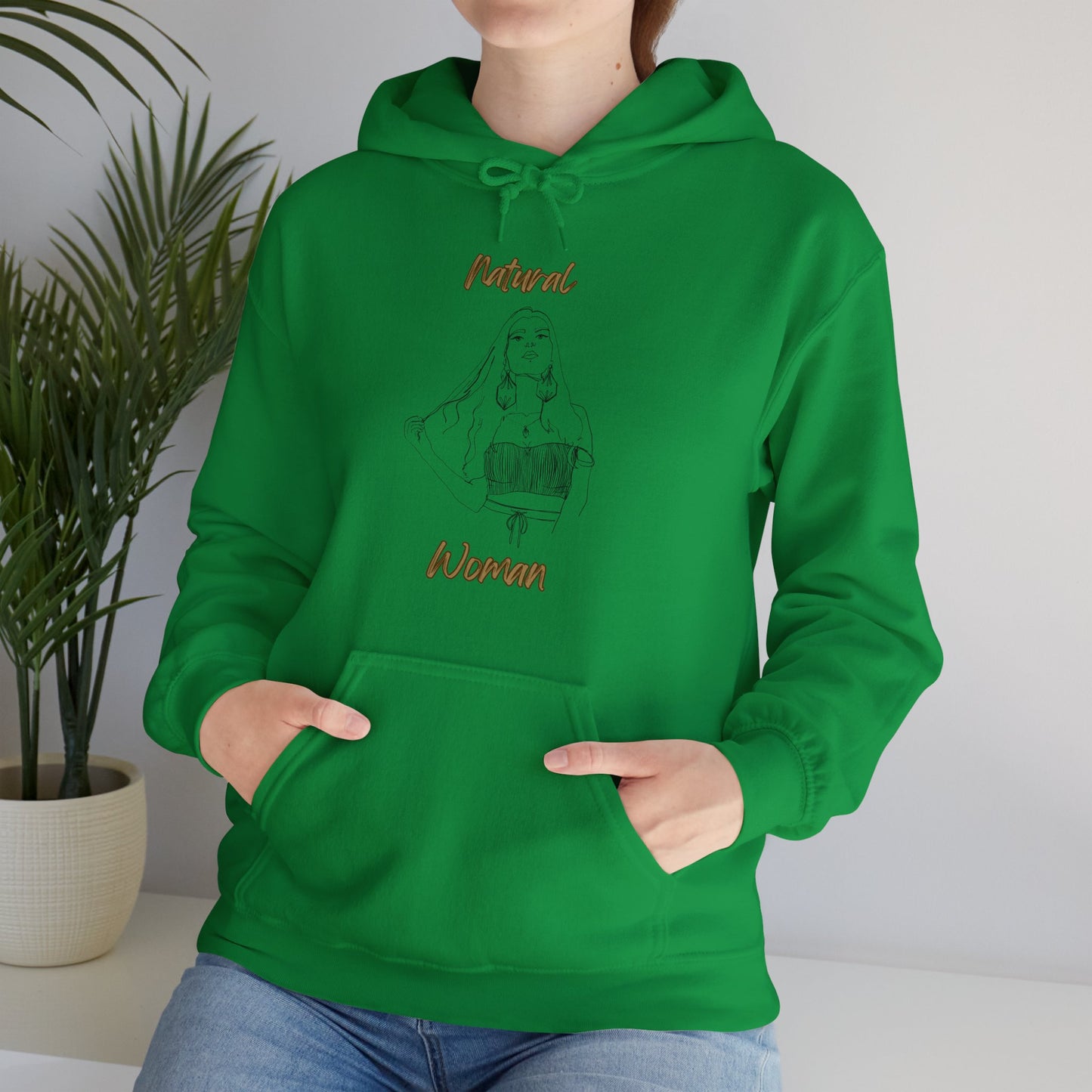 Natural Woman Thinking (BL) Hoodie