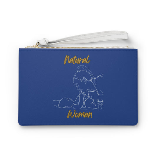Natural Woman New Life (WL) Clutch Bag DARK BLUE