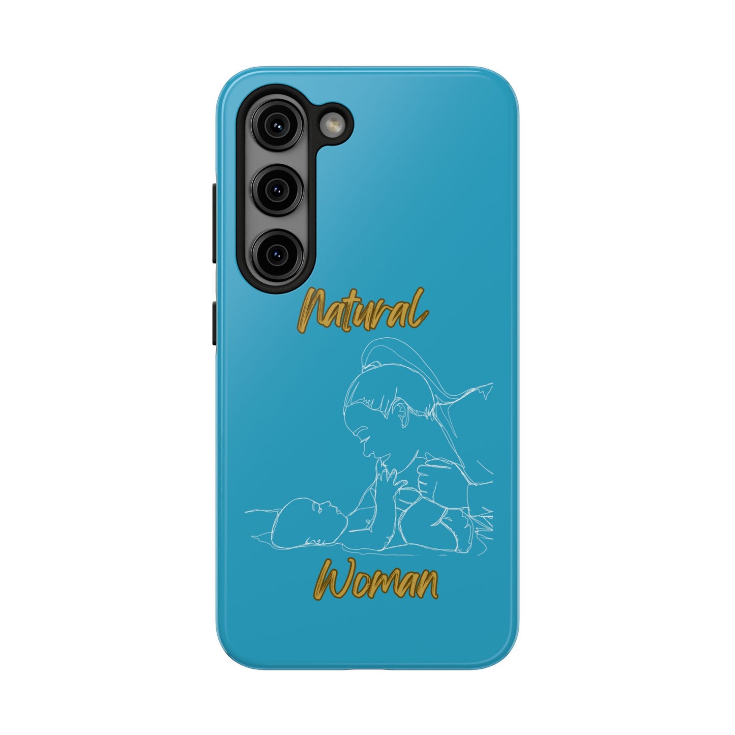 Natural Woman New Life (WL)Tough Phone Cases TURQUOISE