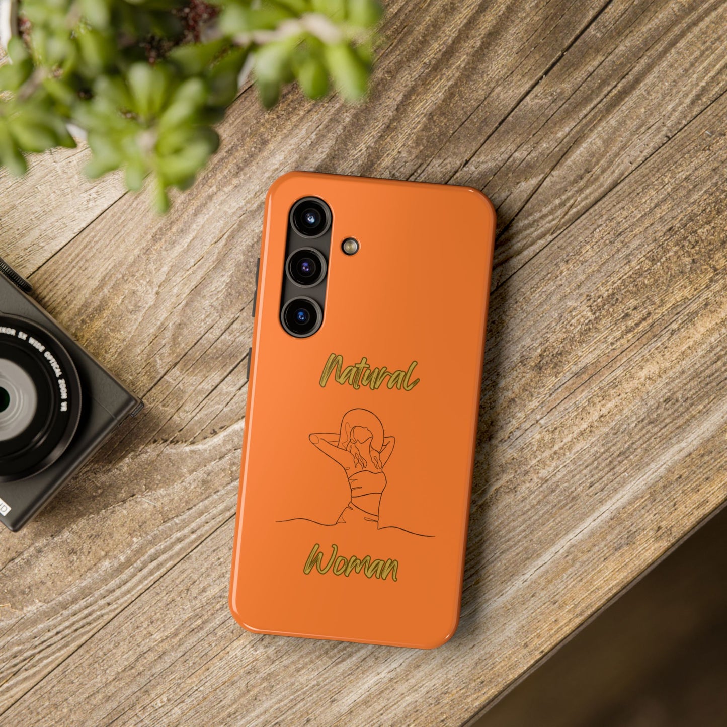Natural Woman Sun Fun (BL)Tough Phone Cases CRUSTA