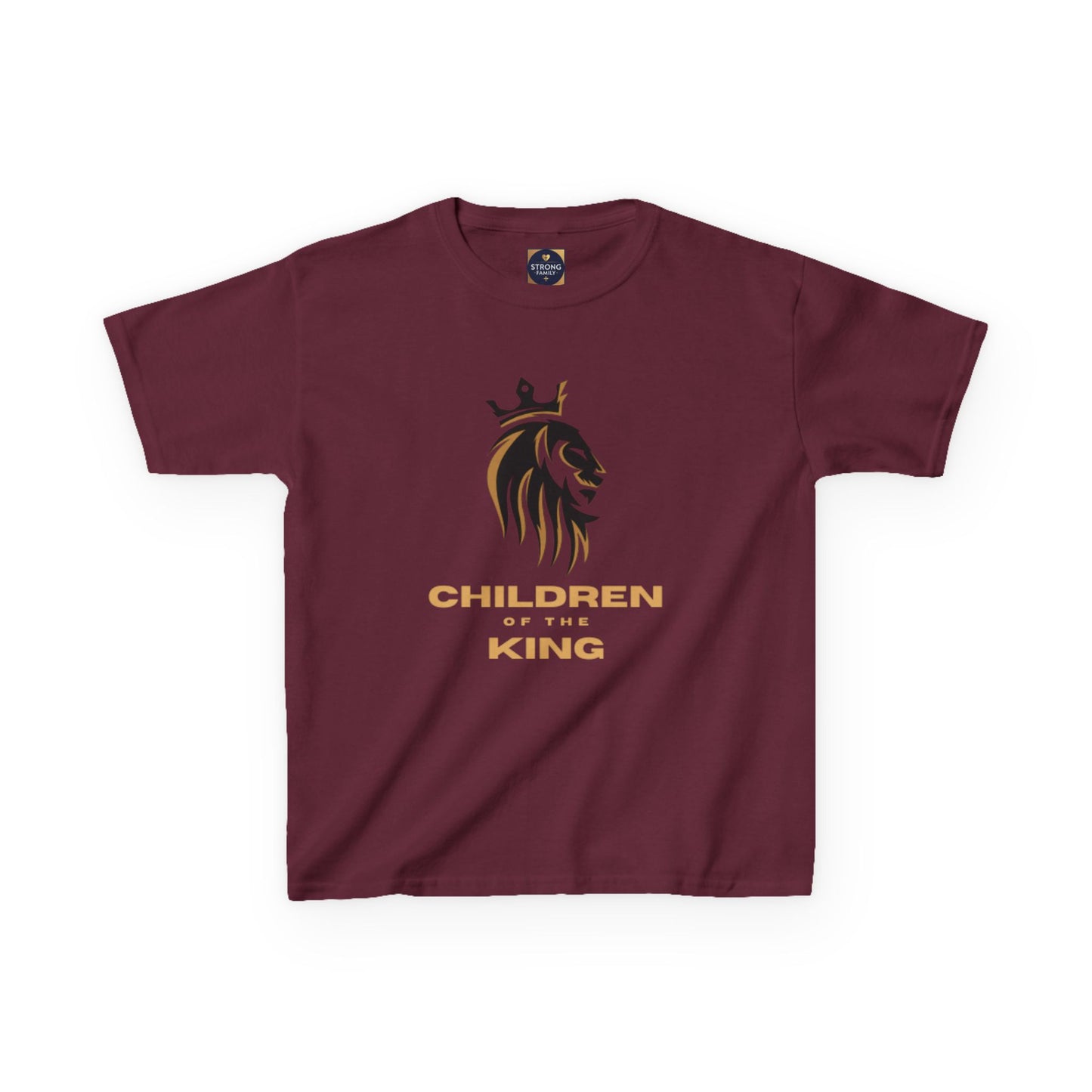 Children of the King Inspirational Kids Cotton T-Shirt (BL)