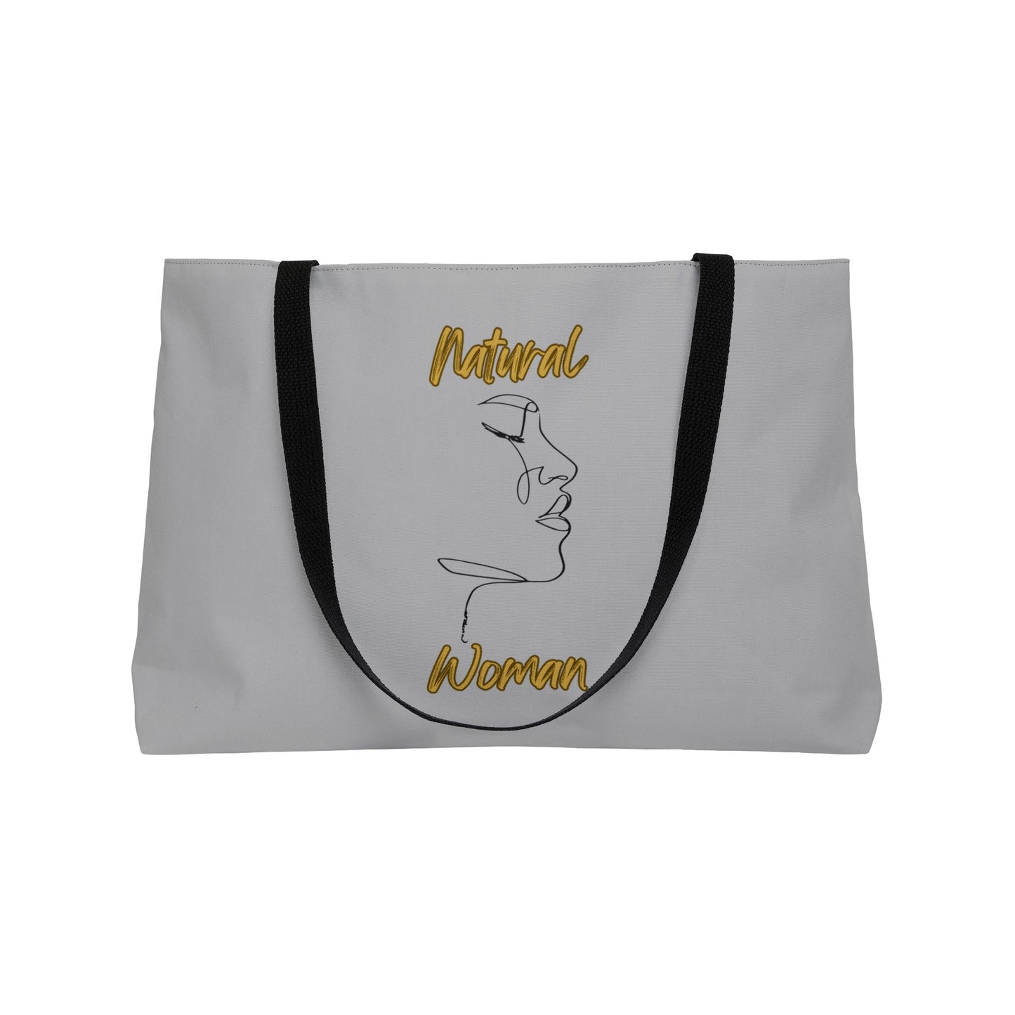 Natural Woman Timeless (BL) Weekender Tote Bag LIGHT GREY