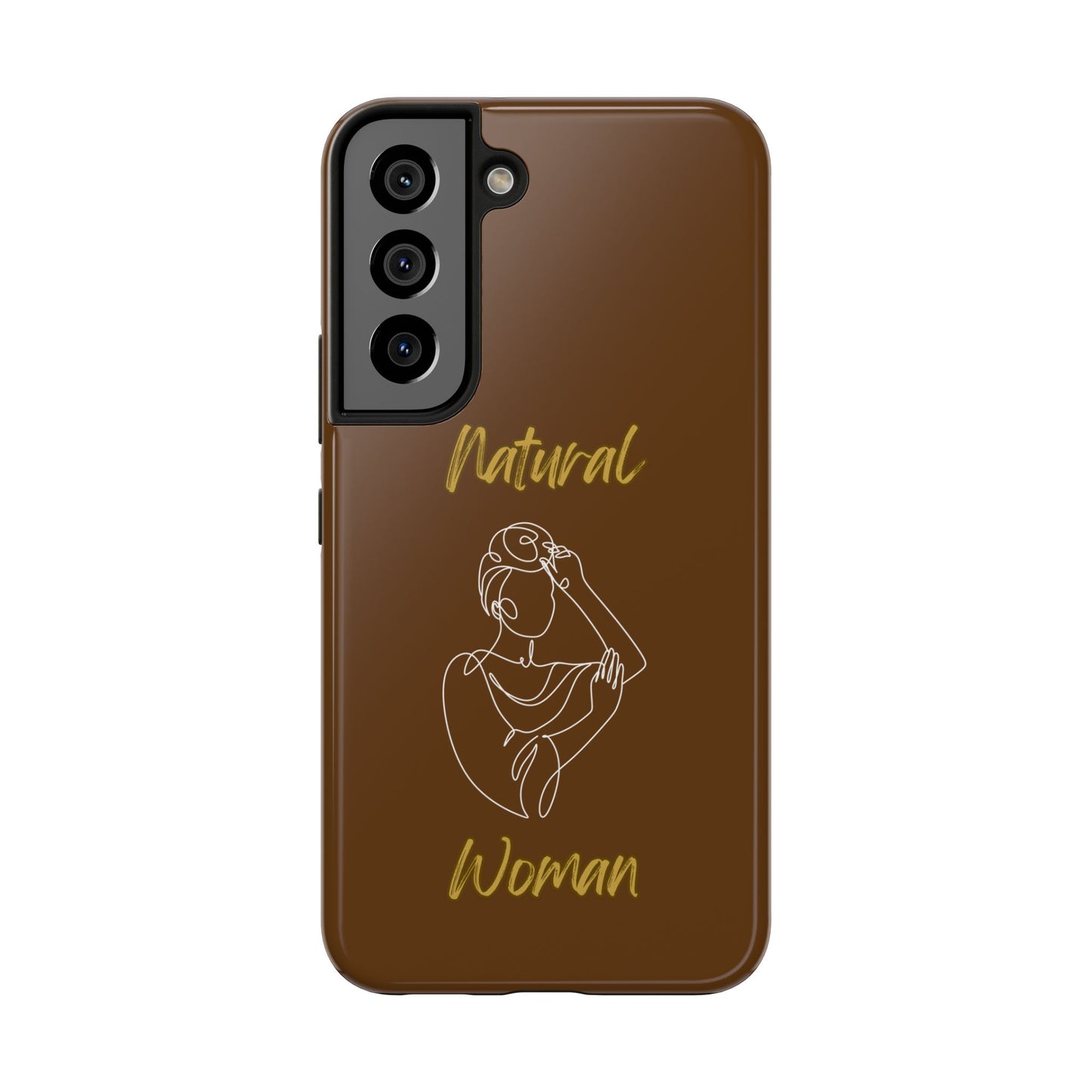 Natural Woman Style (WL)Tough Phone Cases BROWN