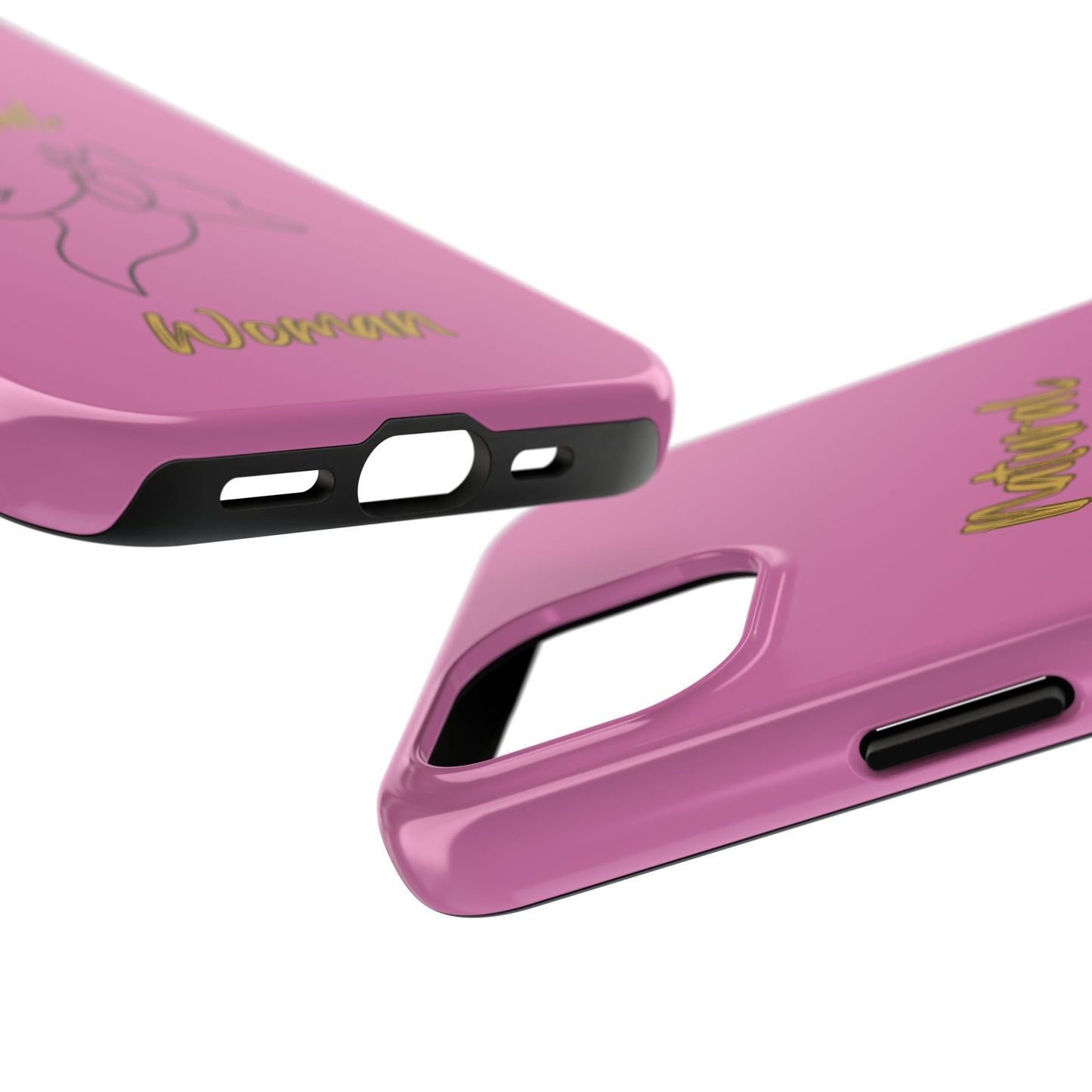 Natural Woman Lips (BL)Tough Phone Cases LIGHT PINK