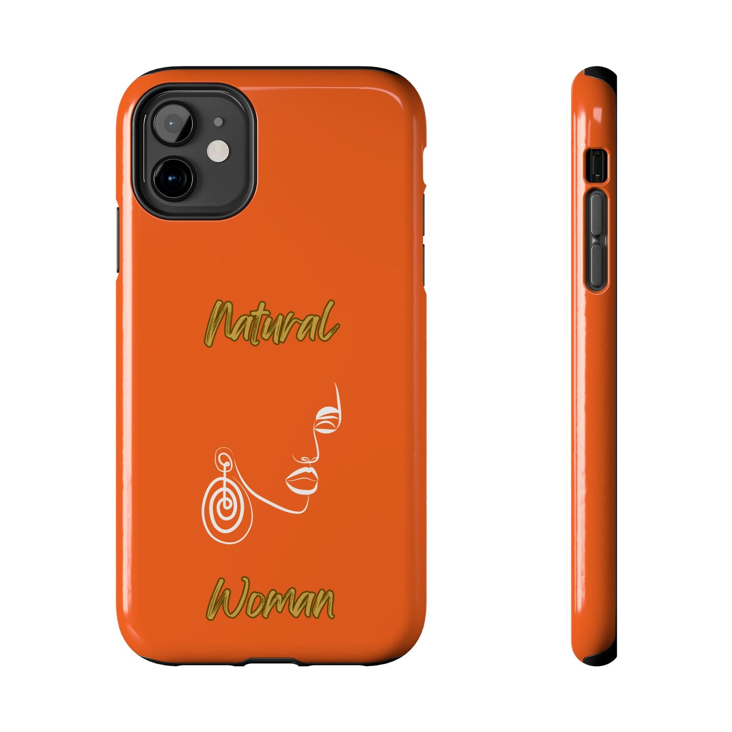 Natural Woman Music In My Soul (WL)Tough Phone Cases ORANGE