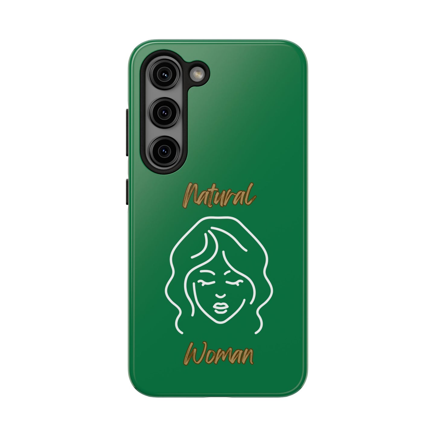 Natural Woman Modest (WL)Tough Phone Cases DARK GREEN