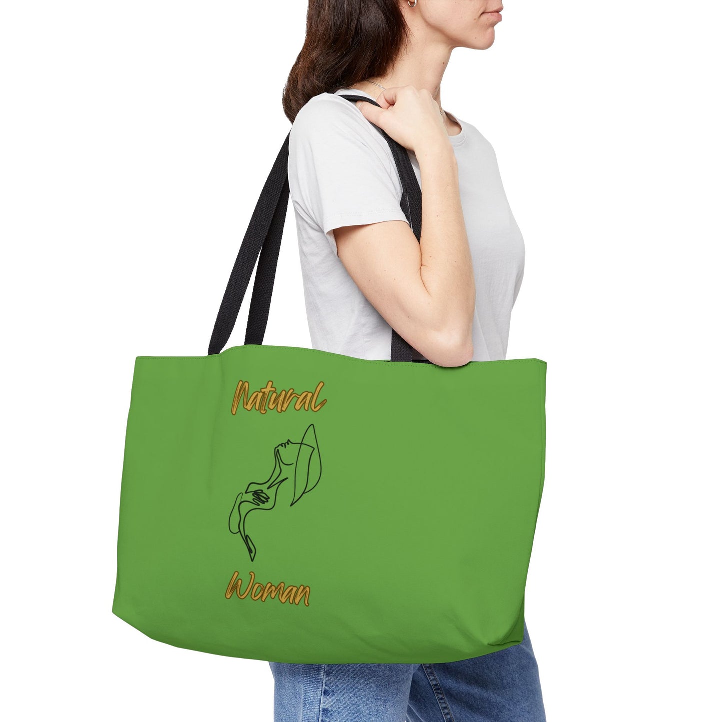 Natural Woman Free (BL) Weekender Tote Bag GREEN